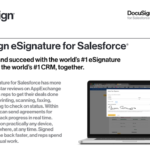 DocuSign eSignature for Salesforce