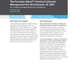 The Forrester Wave: Contract Lifecycle Management for All Contracts Q1 2021