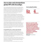 Aon Scales and Standardizes Global HR with DocuSign